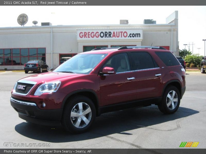 Red Jewel Tintcoat / Cashmere 2011 GMC Acadia SLT