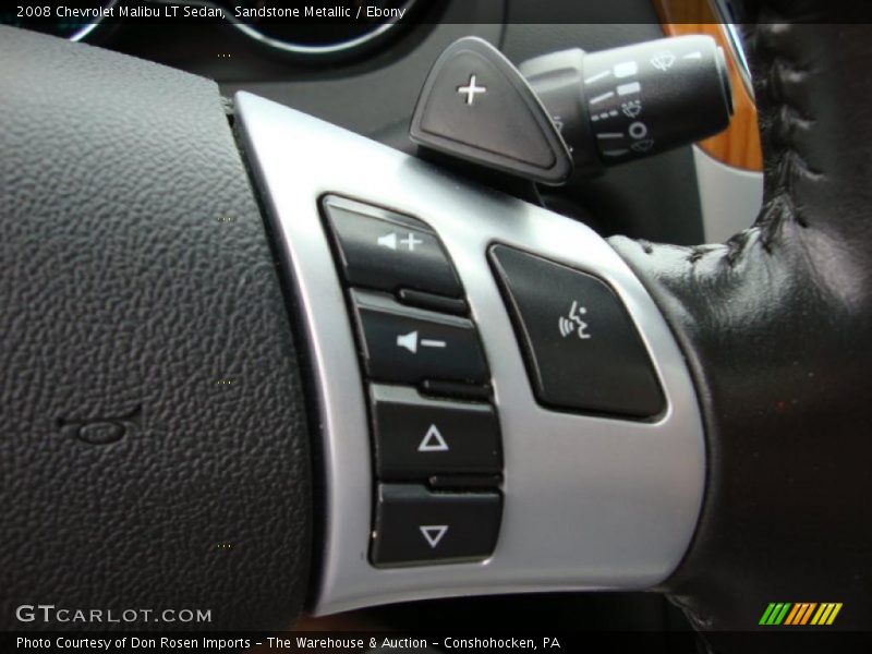 Sandstone Metallic / Ebony 2008 Chevrolet Malibu LT Sedan