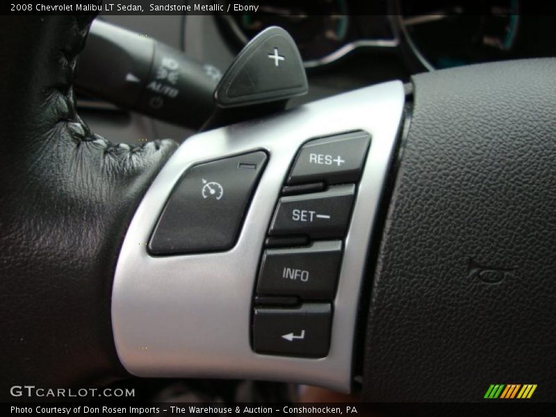 Sandstone Metallic / Ebony 2008 Chevrolet Malibu LT Sedan