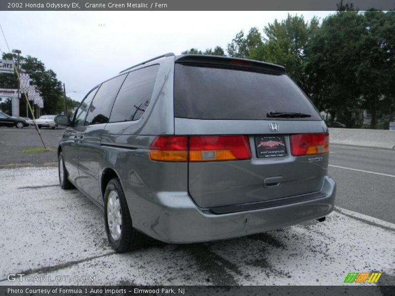 Granite Green Metallic / Fern 2002 Honda Odyssey EX