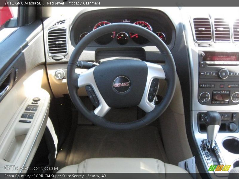 Red Jewel Tintcoat / Cashmere 2011 GMC Acadia SLT