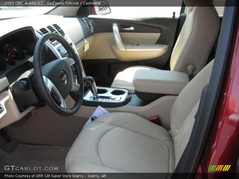 Red Jewel Tintcoat / Cashmere 2011 GMC Acadia SLT