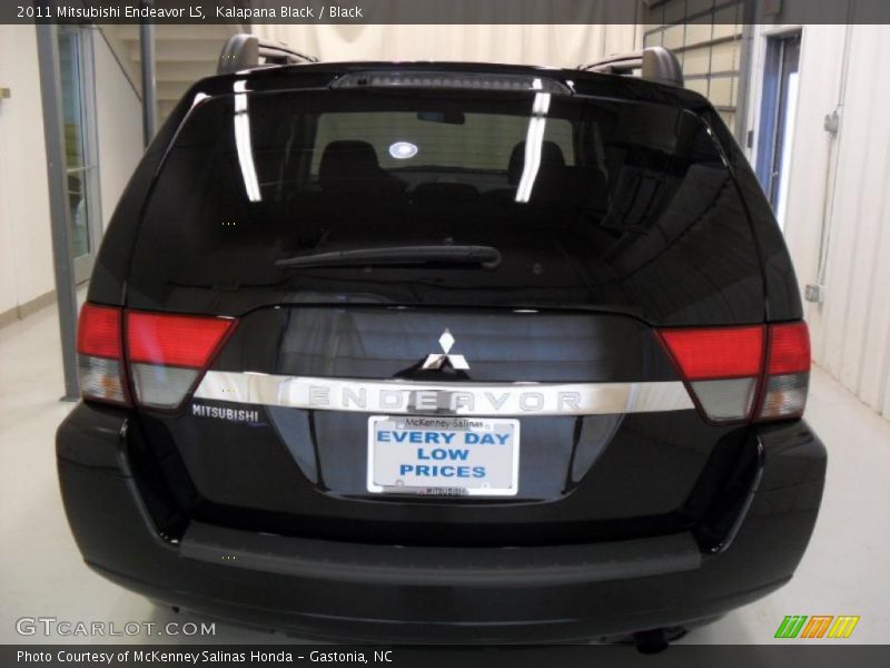 Kalapana Black / Black 2011 Mitsubishi Endeavor LS