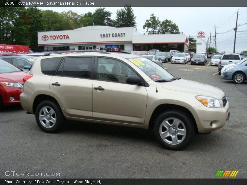 Savannah Metallic / Taupe 2008 Toyota RAV4 I4