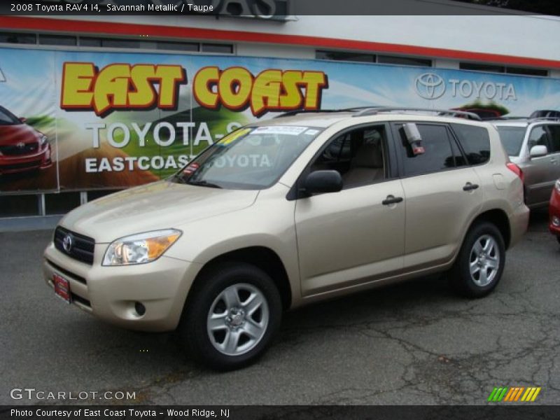 Savannah Metallic / Taupe 2008 Toyota RAV4 I4