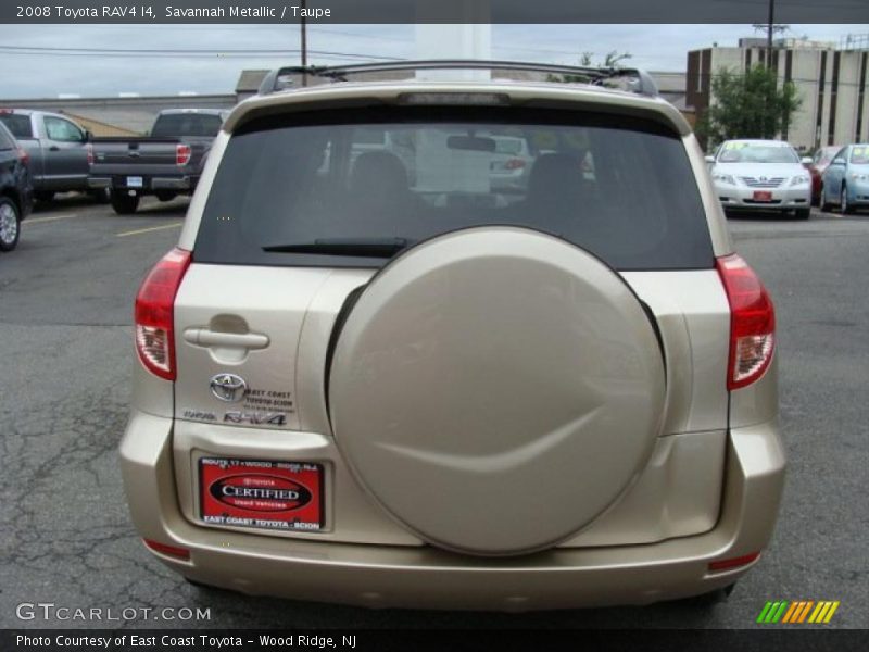 Savannah Metallic / Taupe 2008 Toyota RAV4 I4