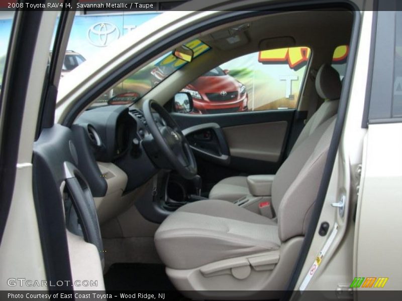 Savannah Metallic / Taupe 2008 Toyota RAV4 I4