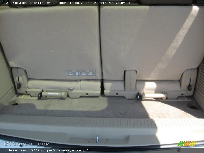 White Diamond Tricoat / Light Cashmere/Dark Cashmere 2011 Chevrolet Tahoe LTZ