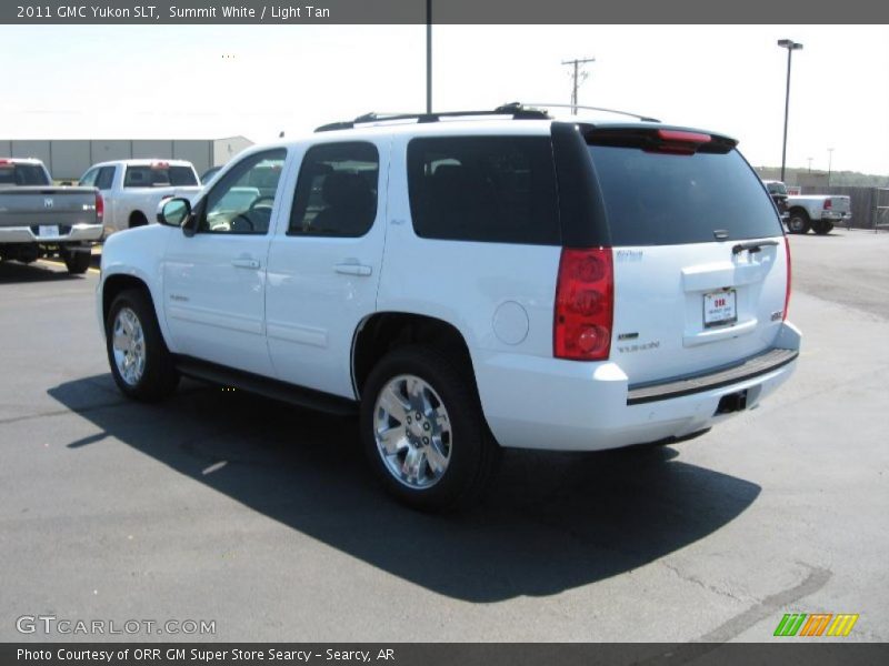 Summit White / Light Tan 2011 GMC Yukon SLT