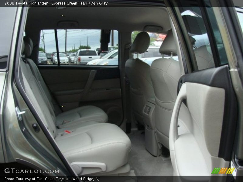Cypress Green Pearl / Ash Gray 2008 Toyota Highlander