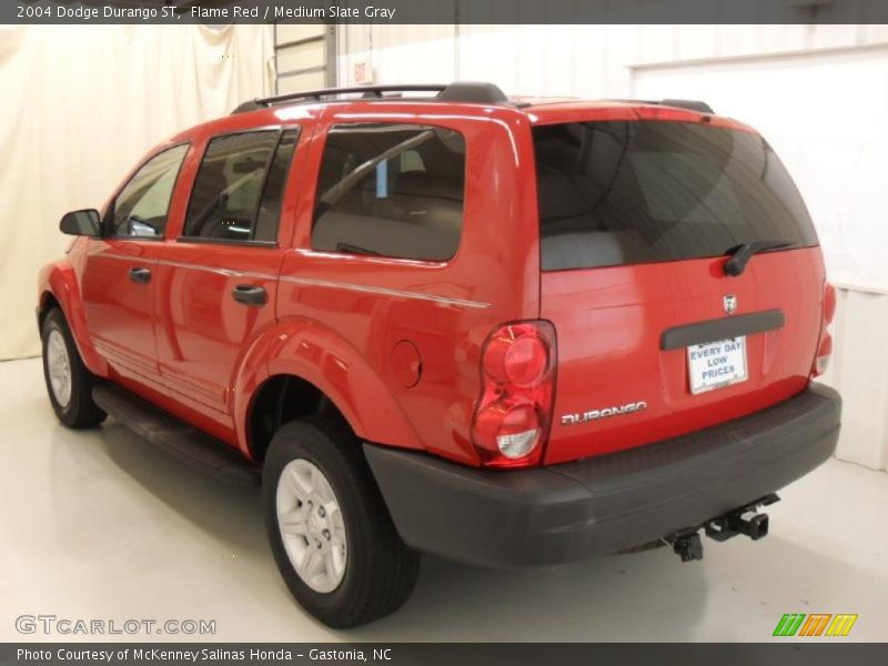 Flame Red / Medium Slate Gray 2004 Dodge Durango ST