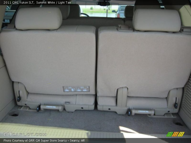 Summit White / Light Tan 2011 GMC Yukon SLT