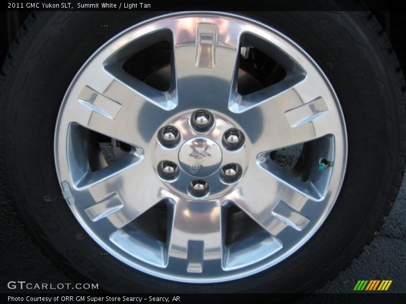 Summit White / Light Tan 2011 GMC Yukon SLT