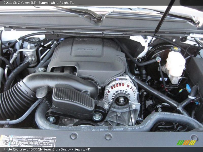 Summit White / Light Tan 2011 GMC Yukon SLT
