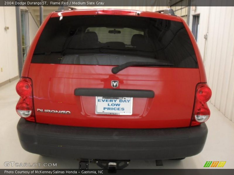 Flame Red / Medium Slate Gray 2004 Dodge Durango ST