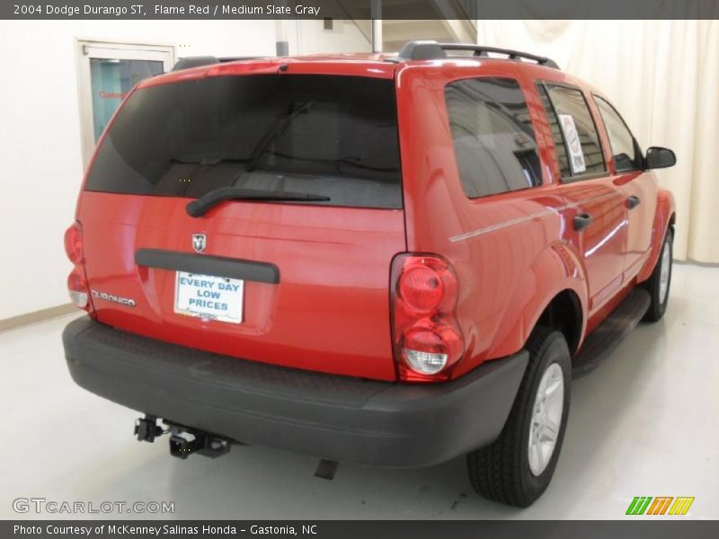 Flame Red / Medium Slate Gray 2004 Dodge Durango ST