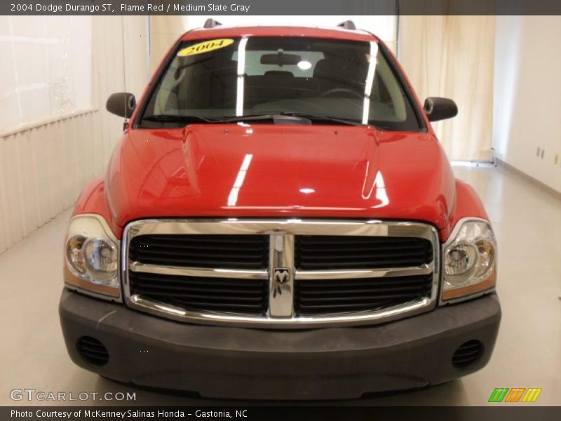 Flame Red / Medium Slate Gray 2004 Dodge Durango ST