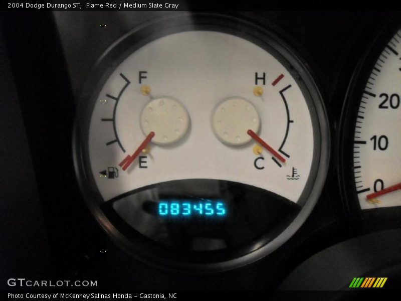 Flame Red / Medium Slate Gray 2004 Dodge Durango ST