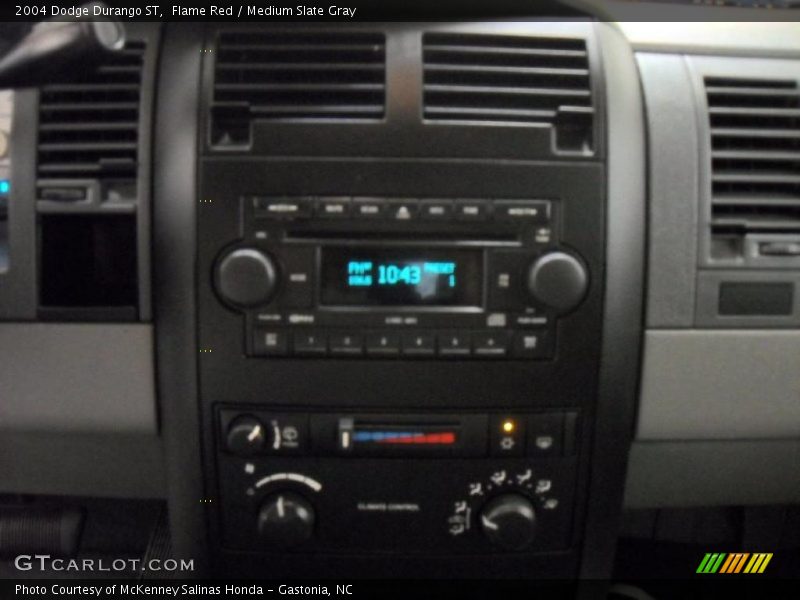 Flame Red / Medium Slate Gray 2004 Dodge Durango ST