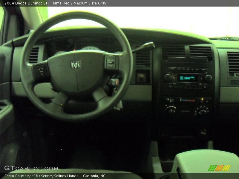 Flame Red / Medium Slate Gray 2004 Dodge Durango ST