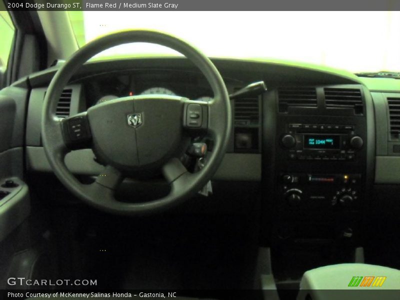Flame Red / Medium Slate Gray 2004 Dodge Durango ST
