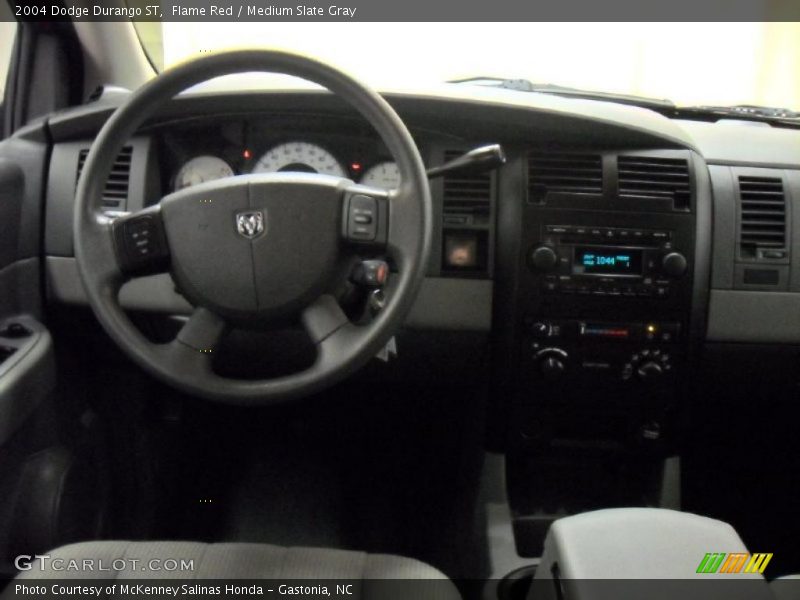 Flame Red / Medium Slate Gray 2004 Dodge Durango ST