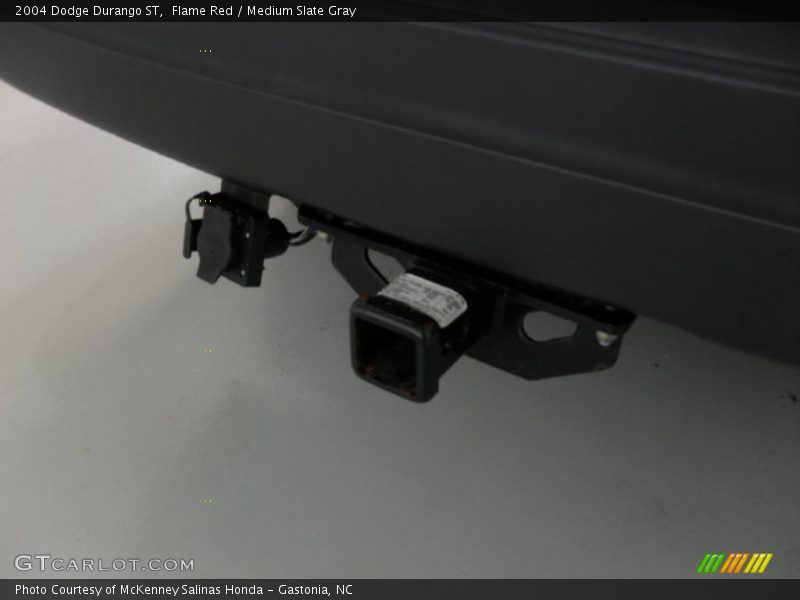 Flame Red / Medium Slate Gray 2004 Dodge Durango ST