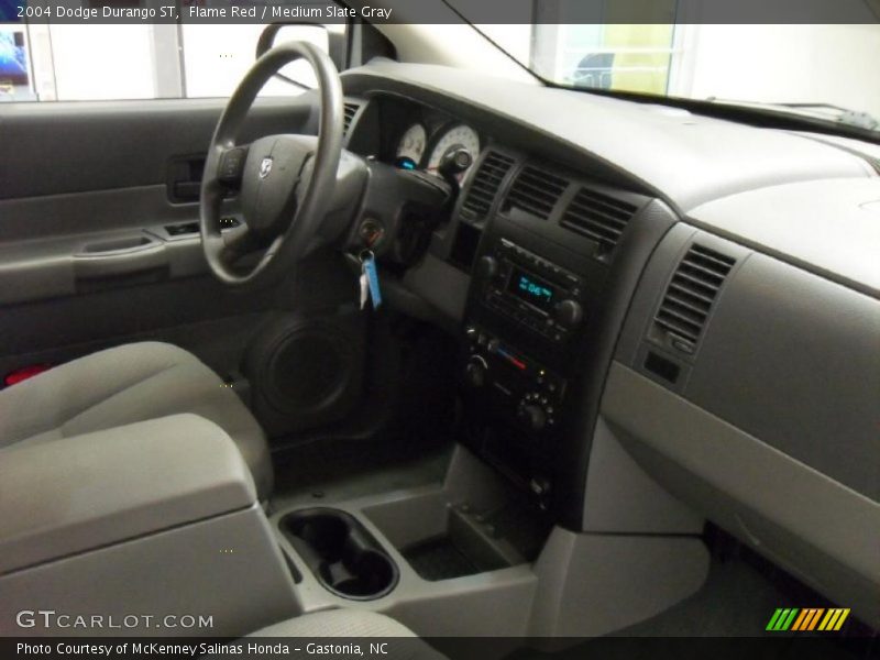 Flame Red / Medium Slate Gray 2004 Dodge Durango ST