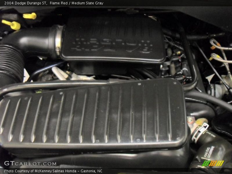 Flame Red / Medium Slate Gray 2004 Dodge Durango ST