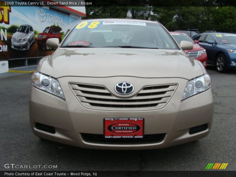 Desert Sand Mica / Bisque 2008 Toyota Camry LE