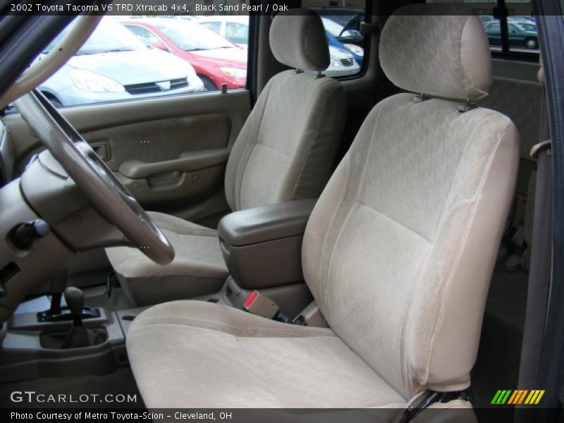 Black Sand Pearl / Oak 2002 Toyota Tacoma V6 TRD Xtracab 4x4