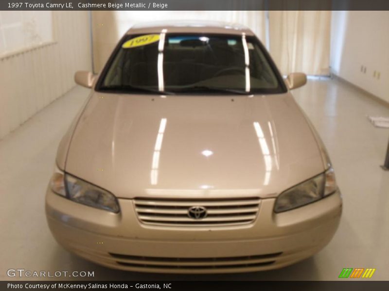 Cashmere Beige Metallic / Beige 1997 Toyota Camry LE