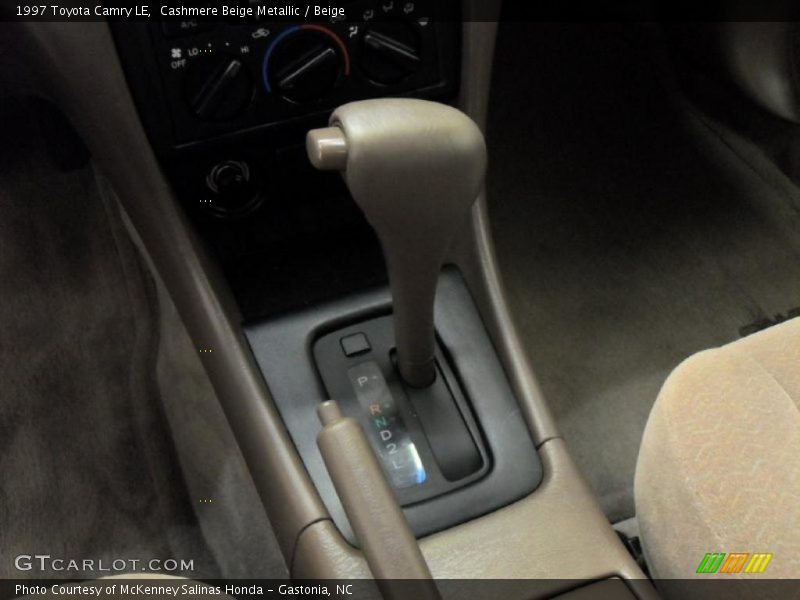 Cashmere Beige Metallic / Beige 1997 Toyota Camry LE