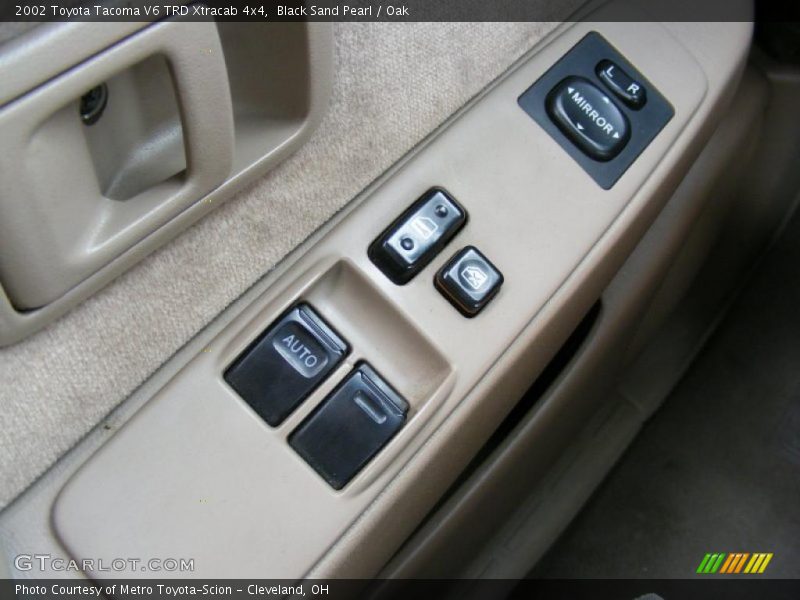 Black Sand Pearl / Oak 2002 Toyota Tacoma V6 TRD Xtracab 4x4