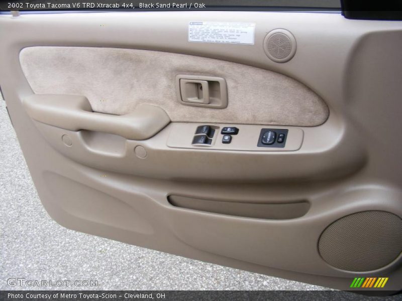 Black Sand Pearl / Oak 2002 Toyota Tacoma V6 TRD Xtracab 4x4