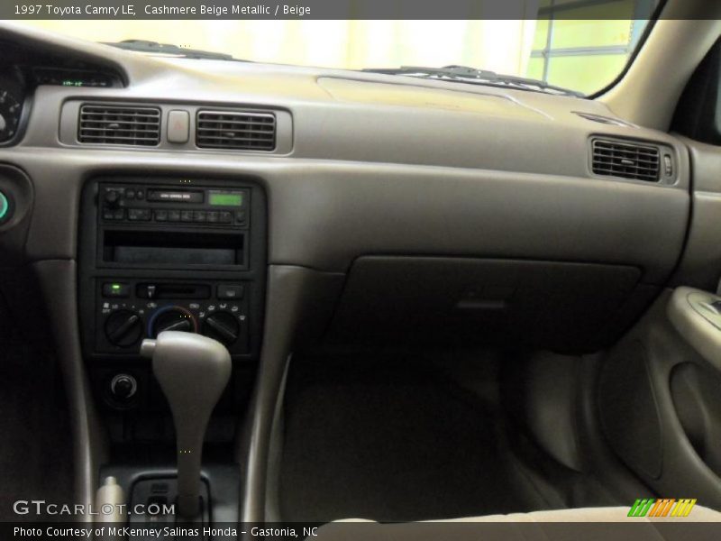 Cashmere Beige Metallic / Beige 1997 Toyota Camry LE