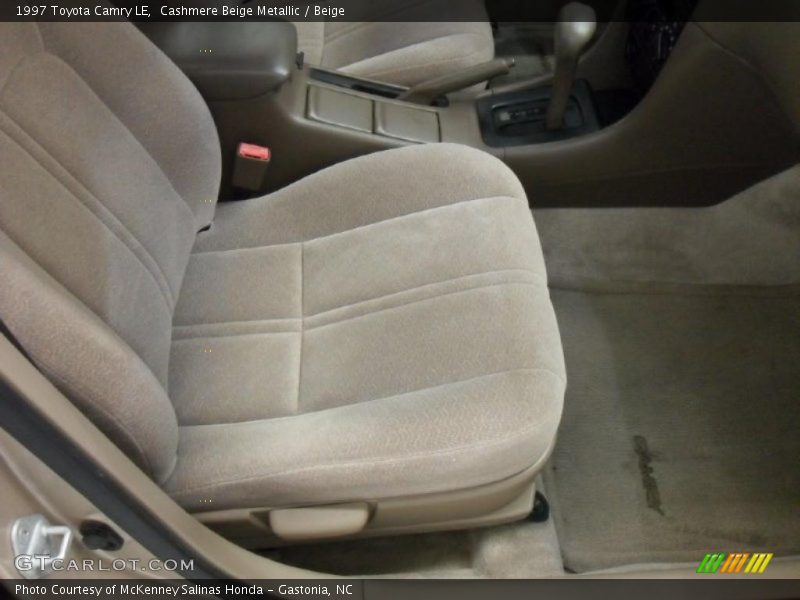 Cashmere Beige Metallic / Beige 1997 Toyota Camry LE