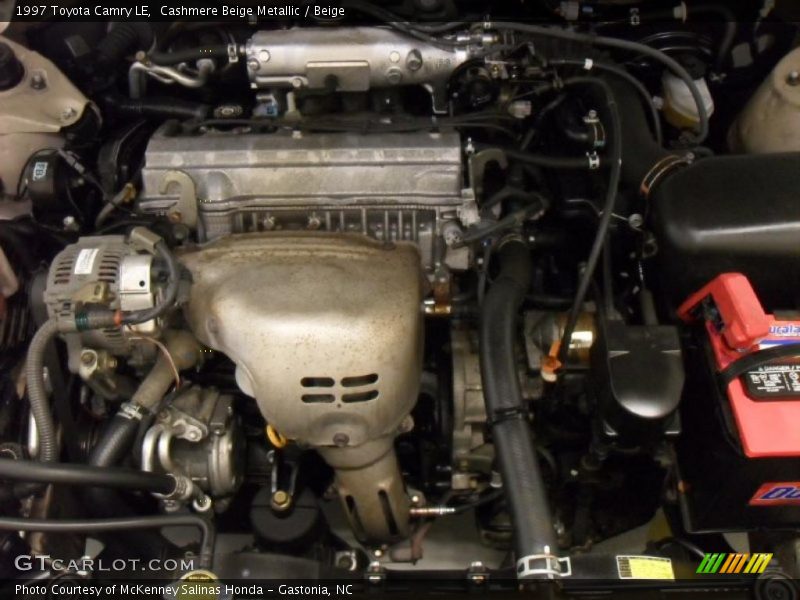 Cashmere Beige Metallic / Beige 1997 Toyota Camry LE