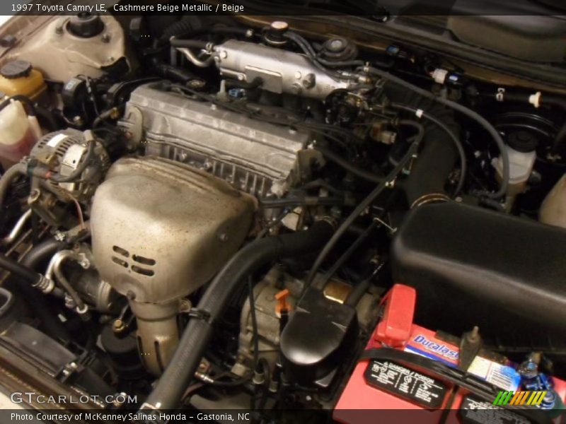 Cashmere Beige Metallic / Beige 1997 Toyota Camry LE