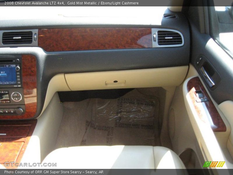 Gold Mist Metallic / Ebony/Light Cashmere 2008 Chevrolet Avalanche LTZ 4x4