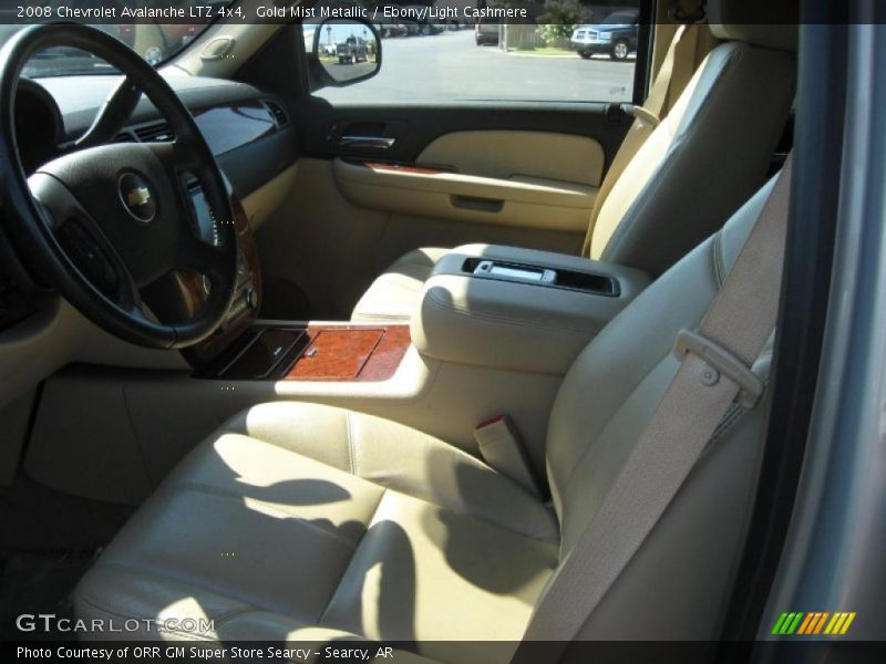 Gold Mist Metallic / Ebony/Light Cashmere 2008 Chevrolet Avalanche LTZ 4x4
