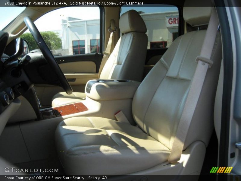 Gold Mist Metallic / Ebony/Light Cashmere 2008 Chevrolet Avalanche LTZ 4x4