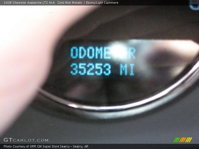 Gold Mist Metallic / Ebony/Light Cashmere 2008 Chevrolet Avalanche LTZ 4x4