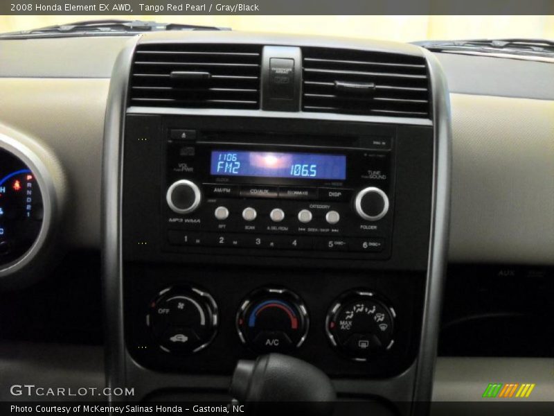 Tango Red Pearl / Gray/Black 2008 Honda Element EX AWD