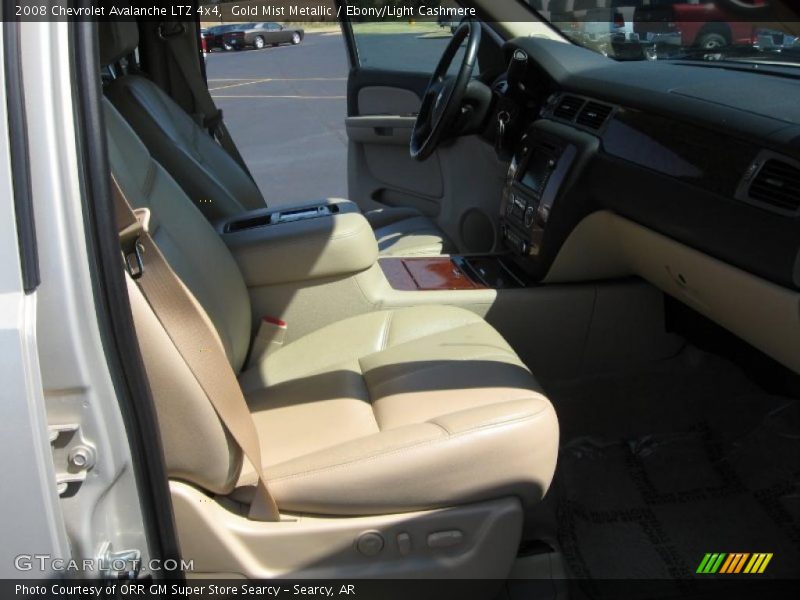 Gold Mist Metallic / Ebony/Light Cashmere 2008 Chevrolet Avalanche LTZ 4x4