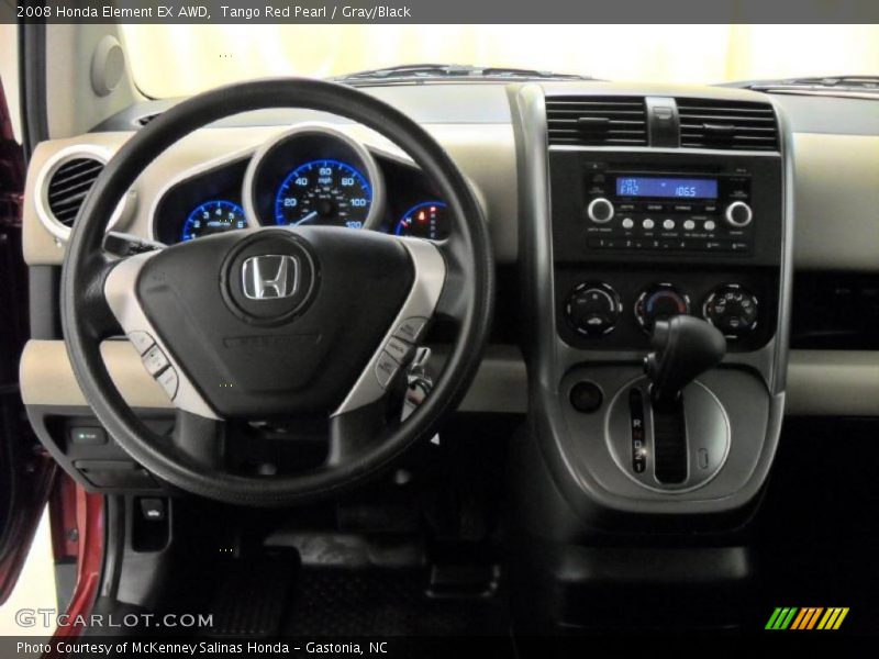 Tango Red Pearl / Gray/Black 2008 Honda Element EX AWD