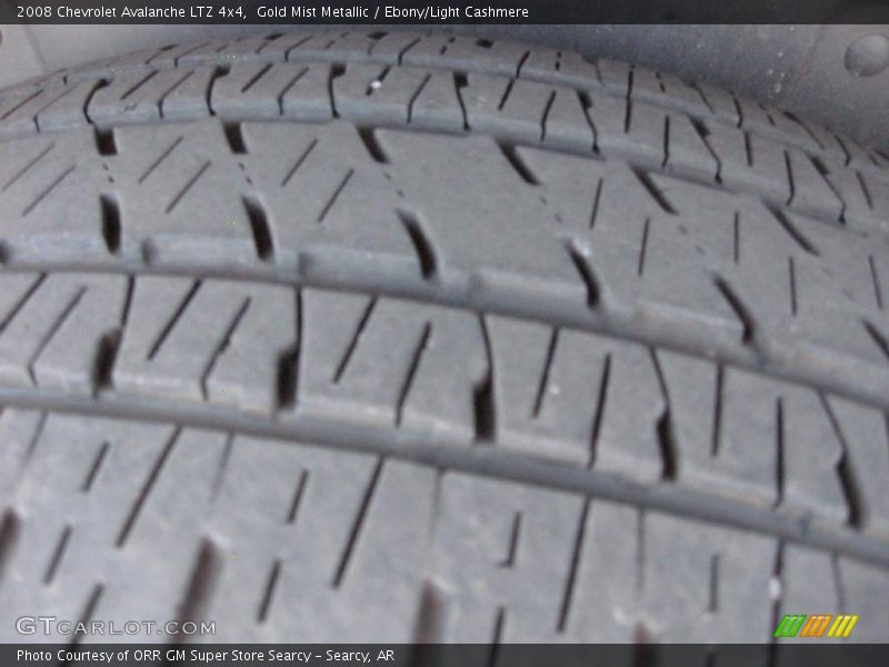 Gold Mist Metallic / Ebony/Light Cashmere 2008 Chevrolet Avalanche LTZ 4x4