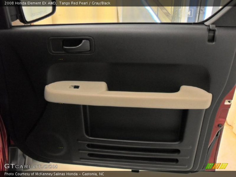 Tango Red Pearl / Gray/Black 2008 Honda Element EX AWD