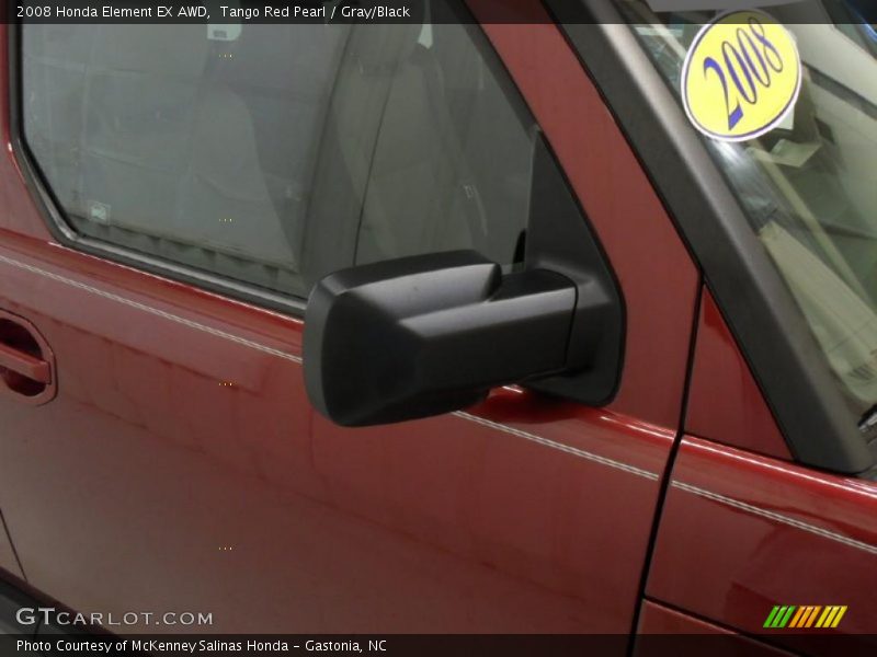 Tango Red Pearl / Gray/Black 2008 Honda Element EX AWD