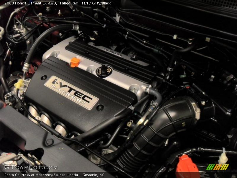 Tango Red Pearl / Gray/Black 2008 Honda Element EX AWD